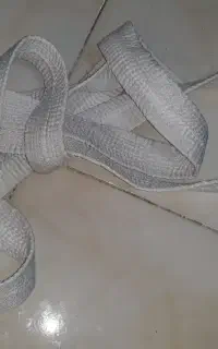 فروش کمربند رزمی سفید مناسب همه رشته های رزمی