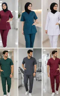 تولیدی اسکراب و روپوش پزشکی