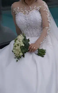 لباس عروس تاپلکس  مزون  دوز