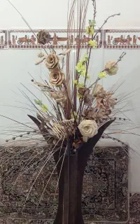 گل و گلدان زیبا300 هزار