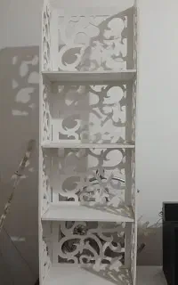 شلف سفید ایستاده ،هم دیواری