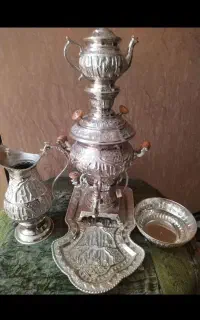 سماور روکش نقره