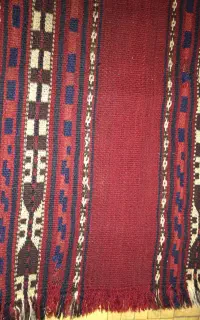 جاجیم ۱۲۰ ساله با رنگ گیاهی