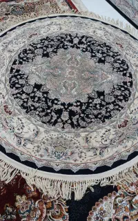 قالیچه گردوکناره جفت مارک تافته