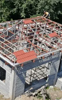 جوشکاری اسکلت آهنی و سربندی