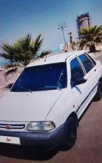 پراید 131سفید مدل88