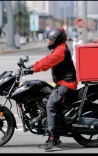 تحصیلدار با موتور سیکلت