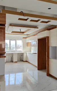 ساخت کابینت آشپزخانه ام دی اف.هایگلاس. ممبران