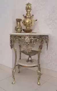 میزتلفن برنجی