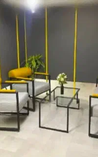 مبل مدرن اداری صندلی طرح چستر میزریاست کمجا ال