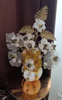 گلدان کریستال زیبا