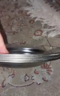 شش عدد بشقاب استیل خورشت خوری سنگین وزن