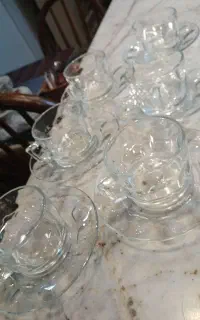یکدست فنجان و نلبعکی اصل  فرانیه ارکروک