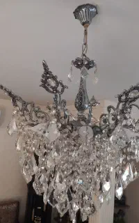 یه جفت لوستربرنجی نقره ای