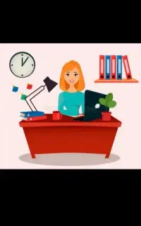 منشی و دستیار خانم