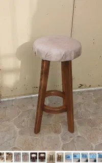چهارپایه چوبی روسی