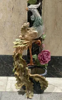 مجسمه طاووس لوکس و سفارشی