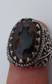 انگشتر نقره شجر اصل