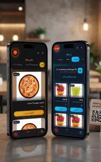 منو QR کافه رستوران - منوی خودتون رو رایگان ببینید
