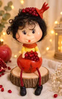 مجسمه انار مناسب برای یلدا