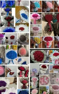 دسته گل /باکس گل/پول ارای/گل روبانی