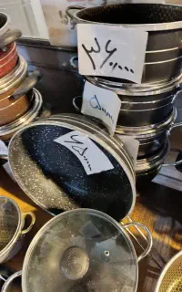 حراج تابه و قابلمه زیر قیمت بازار