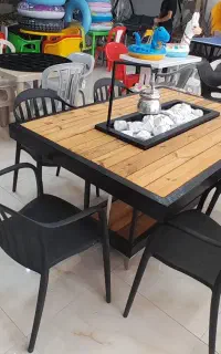 اتشدان  گازی  چوب ترمو کلاف مقاوم صندلی پلیمری