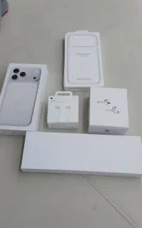 آیفون ۱۷ پرو مکس اپل واچ و ایرپاد و USB و کاور اصل