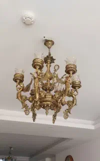 لوستر برنزی برنجی