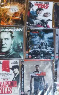 ۲۵۰ عدد فیلم مجاز خارجی DVD
