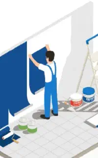 نصاب کاغذ دیواری ترمیم و تعمیرات