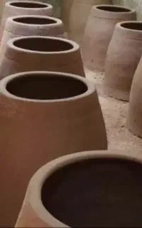 تنور گلی خام و پخته امامی