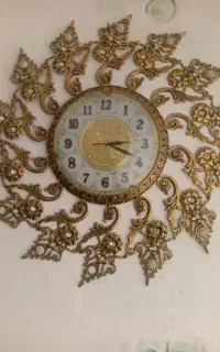 ساعت دیواری برنز