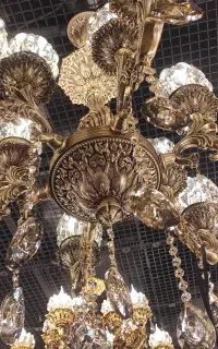 ۳ عدد لوستر ۶ شاخه آکبند(صفر)