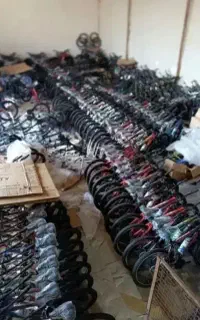 بزرگترین انبار دوچرخه اصفهان
