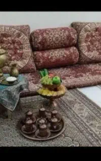 شاهنشین پشتی بالشت تشک