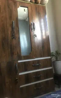 کمد لباس سه کشو بالا جای کیف تمیز نو
