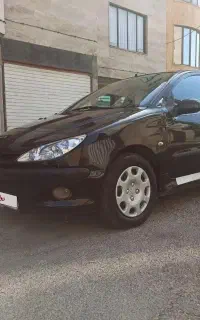 پژو ۲۰۶ خانگیtu5مدل ۹۶ کولر روشن