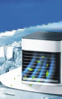 خنکی همیشه دم دستته/مینی کولر رومیزی داشبوردی/Haop