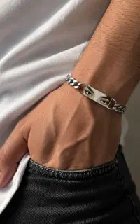 جاکارتی فندک گردنبند حلقه حک چهره و متن