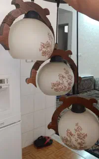 لوستر سه تایی اشپزخانه و اتاق خواب