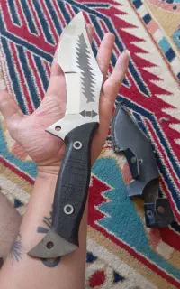 چاقوی کلگدن زنجان دست ساز