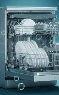 ماشین ظرفشویی (ظرفیت ۱۵ کیلیویی)