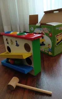 اسباب بازی چکش و توپ دالی توپه ، دو طبقه