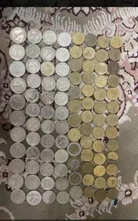 سکه قدیمی 110 عدد کلکسیونی