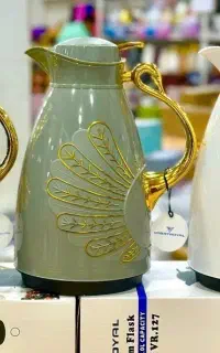 فلاکس خارجی شیشه صورتی دولیتری