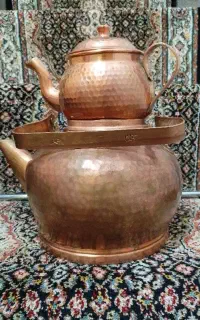 کتری قوری مسی
