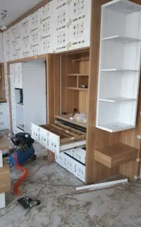 نجاری کابینت ام دی اف ساخت ونصب تعمیرات