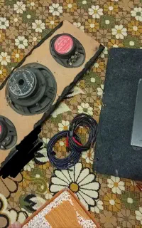 ساب وآمپرماشین وتاقچه پراید 141بارودری فابریک141