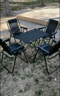 میز صندلی تاشو ساحلی